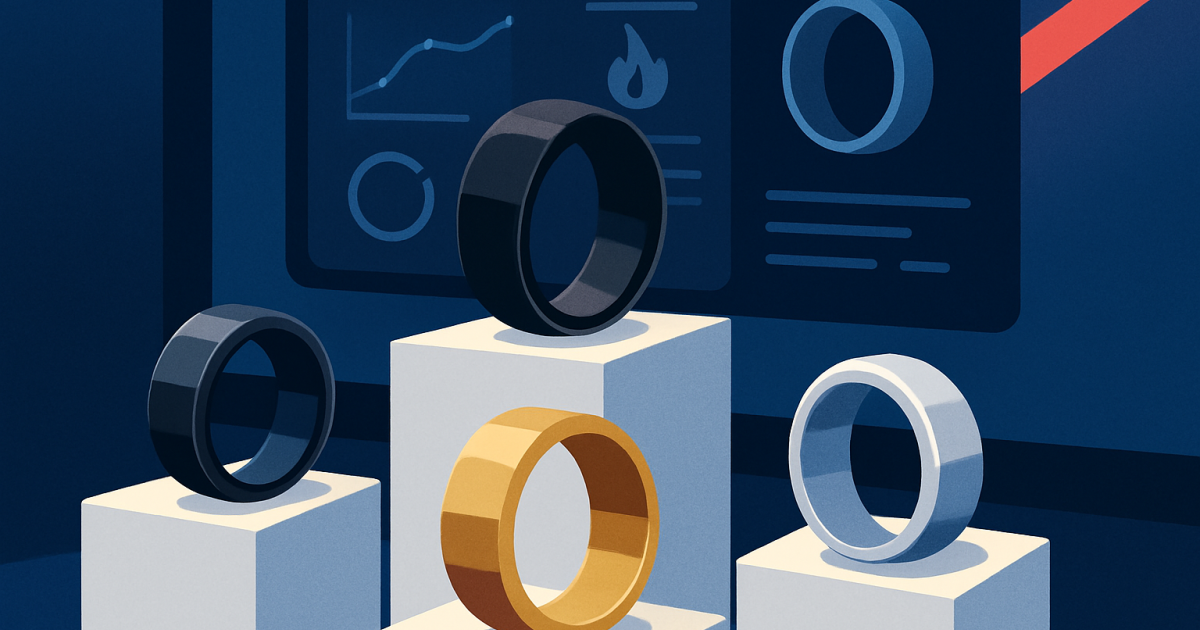 Smart rings: creștere lentă, dar promite un comeback