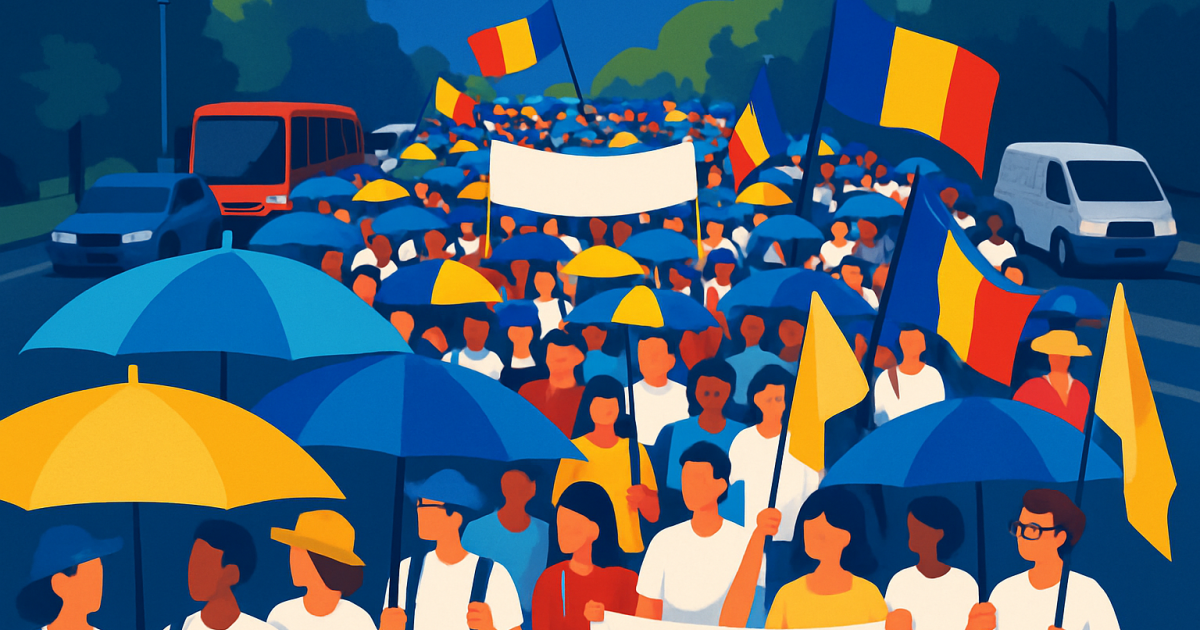 Protest al profesorilor: Marș din Piața Victoriei la Parlament