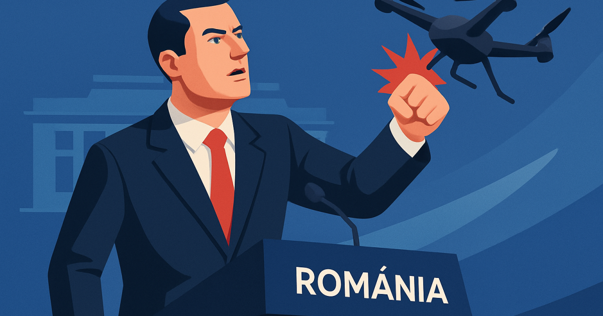 Pilot român, reflexe de supererou: dronă doborâtă într-o clipită